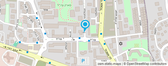 מפת הגעה אל גן חבצלת א'