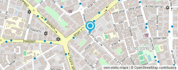 מפת הגעה אל מכבסת קרן אור