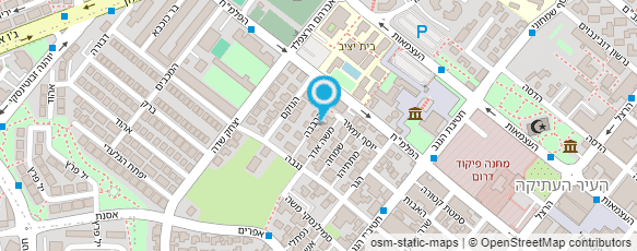 מפת הגעה אל גינון של חלקות קבר מפת הגעה אל גינון של חלקות קבר