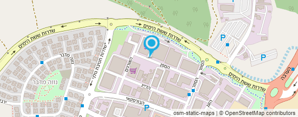 מפת הגעה אל אד מתחמי אחסון