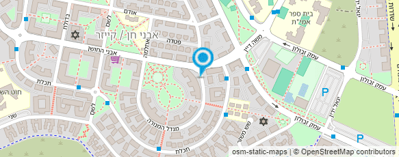 מפת הגעה אל מיכל - איפור וייעוץ מקצועי