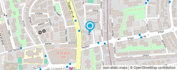 מפת הגעה אל בר-הלל הרחקת יונים