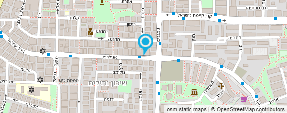 מפת הגעה אל סטודיו שלומית