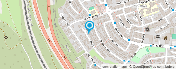 מפת הגעה אל אואנונו אמנון - פיתוח ושיפוצים