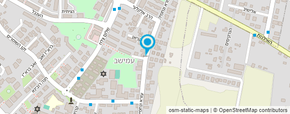 מפת הגעה אל אשר חלילי