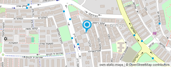 מפת הגעה אל יניב ברוך איזרדל