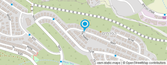 מפת הגעה אל עדן גינון