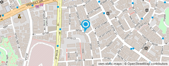 מפת הגעה אל נתנאל הרב  זכריהו