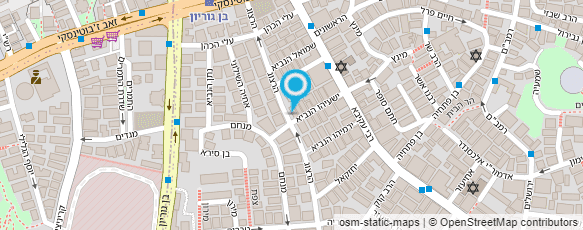 מפת הגעה אל הרבנית פרץ רחל