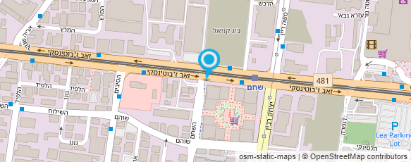 מפת הגעה אל עו"ד יצחק יוסי