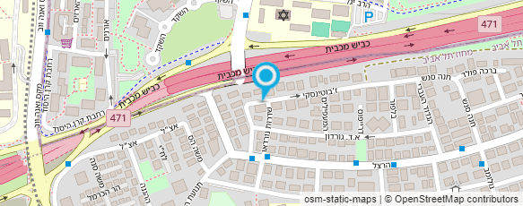 מפת הגעה אל גן עופרים