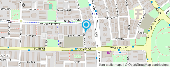 מפת הגעה אל פדיקור מניקור רפואי לגברים