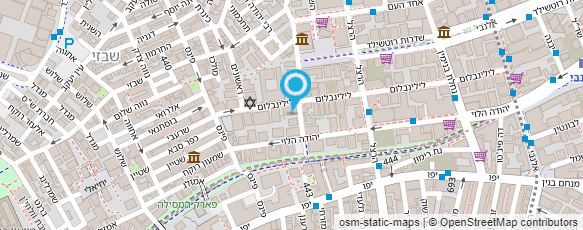 מפת הגעה אל הטרקלין - ביסטרו בשר ויין