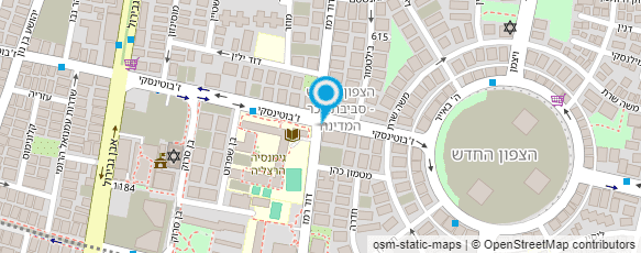 מפת הגעה אל שירות המומחים