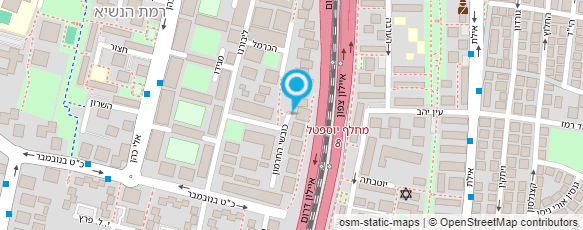 מפת הגעה אל רונן - מורה נהיגה מוסמך