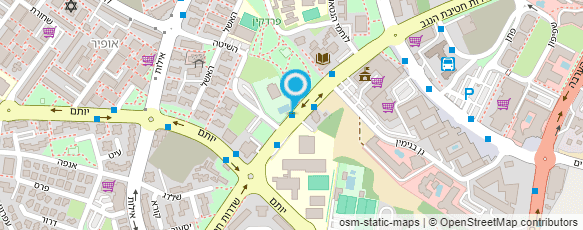 מפת הגעה אל אלמוגית שטרן