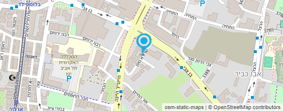 מפת הגעה אל מוסך איתן - אלון יעקב