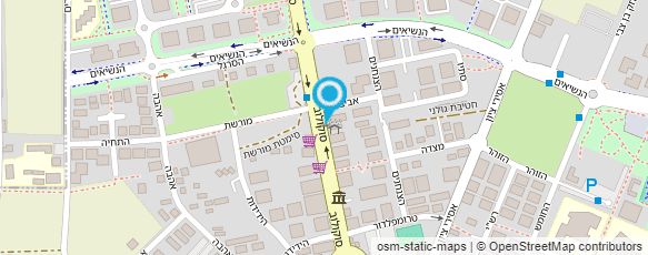 מפת הגעה אל יעל כהן- מטפלת הוליסטית