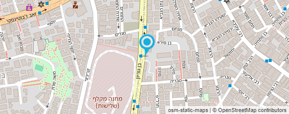 מפת הגעה אל יורם בר אדריכל מפת הגעה אל יורם בר אדריכל