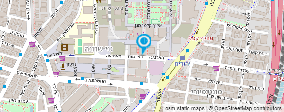 מפת הגעה אל מרכז השלטון מקומי (ע"ר)