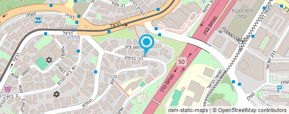 מפת הגעה אל אמבי נכסים - מירב ברונשטיין