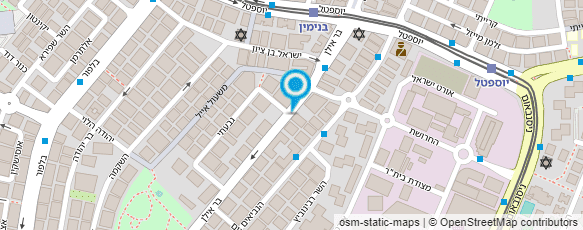 מפת הגעה אל ד"ר פוסטלניק מיכאל