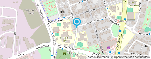 מפת הגעה אל מרכז ספורט הדר המושבות