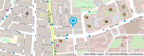 מפת הגעה אל ד"ר גורדין