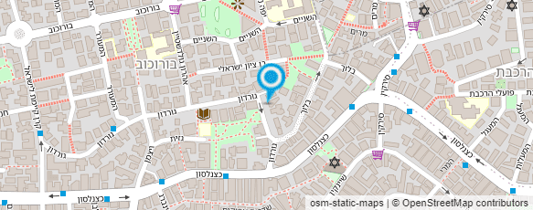 מפת הגעה אל אינסה גולדברג-גרפולוגית מוסמכת