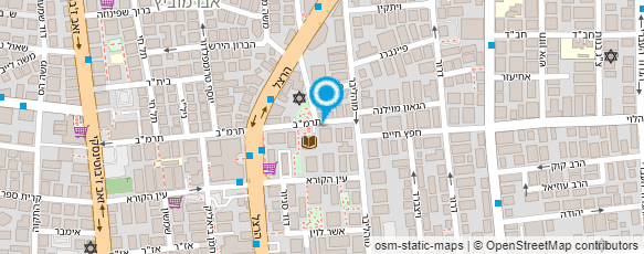 מפת הגעה אל עו"ד אשד אבנר