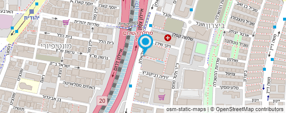 מפת הגעה אל אפשטיין רוזנבלום מעוז(ERM)משרד עו"ד