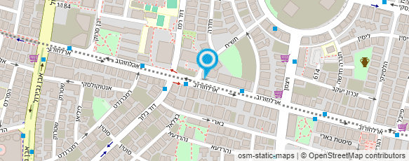 מפת הגעה אל עו"ד רוזנבלום נמרוד