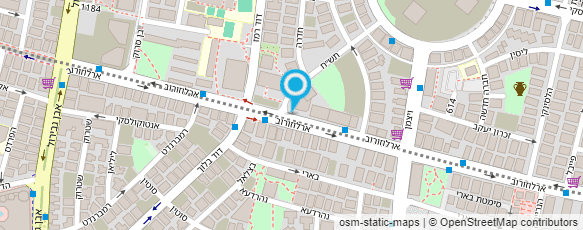 מפת הגעה אל עו"ד מעוז גלעד