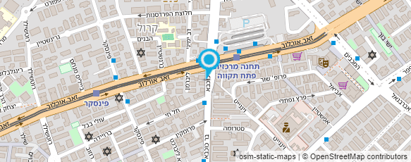 מפת הגעה אל מישל אלומיניום