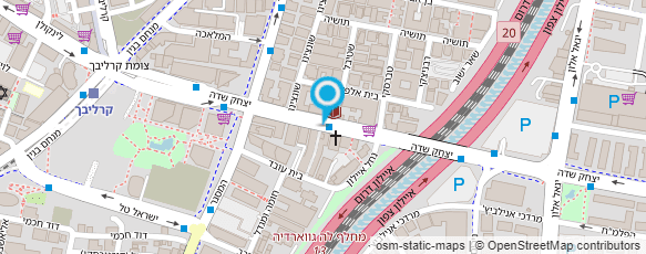 מפת הגעה אל א.ד.ז אינטרנט בע"מ