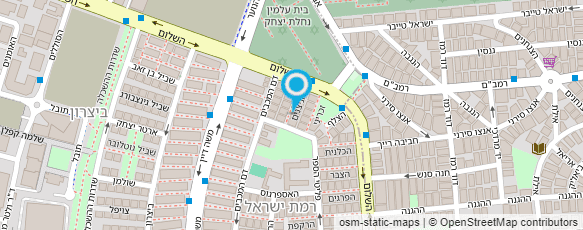 מפת הגעה אל צברי מירון מהנדס בניין