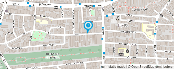 מפת הגעה אל אבי חיים שרותי גינון