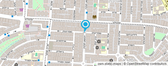 מפת הגעה אל עו"ד ניר מושקוביץ