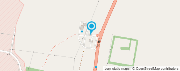 מפת הגעה אל מאהל אירוח גמלייה