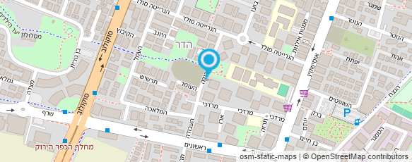 מפת הגעה אל עו"ד באום חדוה