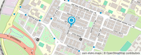 מפת הגעה אל דנה ליפסקר- מאפרת