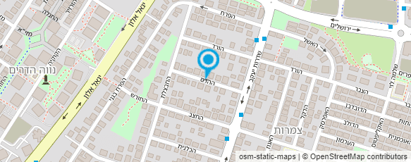 מפת הגעה אל שרון פיתוח קול