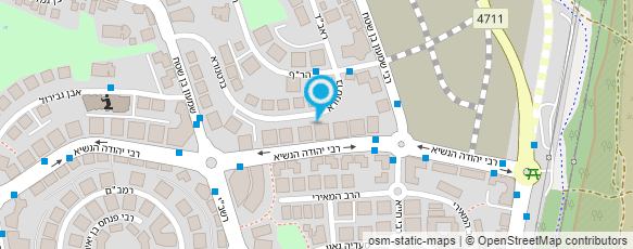 מפת הגעה אל בן יהודה מחשבים