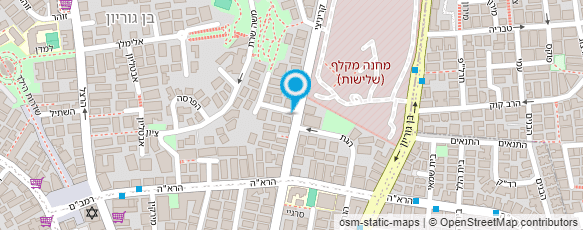 מפת הגעה אל עו"ד אבידן טלי