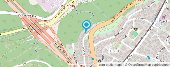 מפת הגעה אל ע.נ.ר/עזרא נועם בטיחות אש