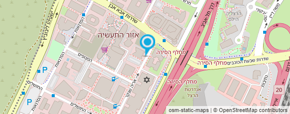 מפת הגעה אל ברודקום טכנולוגיה ישראל בע"מ