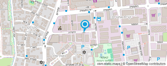 מפת הגעה אל אדווסנס טכנולוגיות 2004 בע"מ