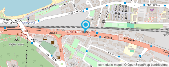 מפת הגעה אל המרכז הקליני הבין-תחומי