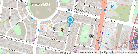 מפת הגעה אל נטע שרוני - מאפרת מקצועית