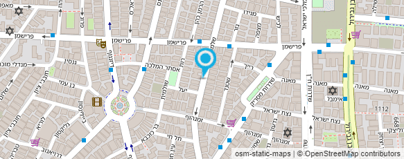 מפת הגעה אל רפאל- מטפל בקשישים